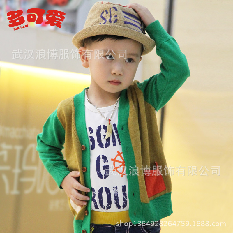 博低价批发秋装2013新款儿童毛衣<em>男童针织</em>衫
