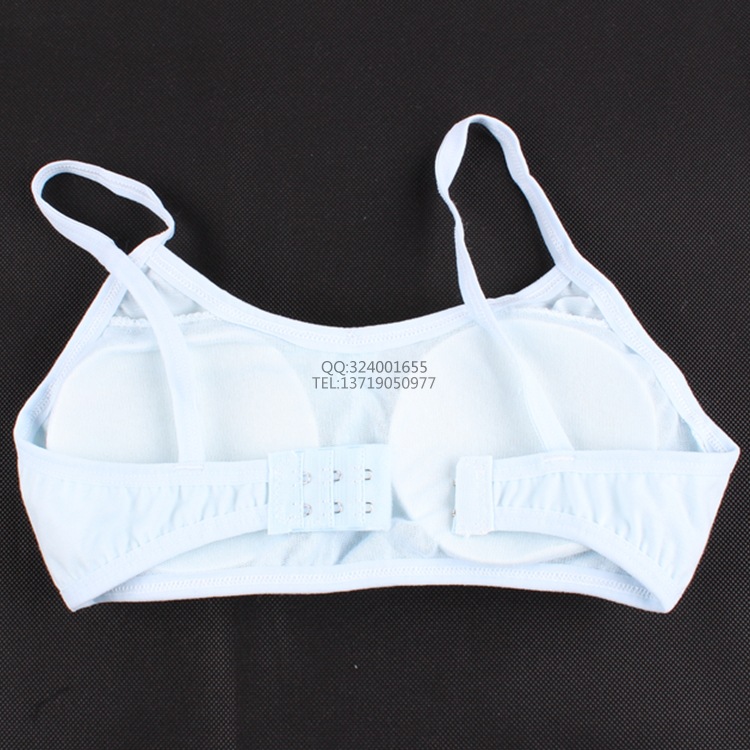 <em>少女</em>纯棉文胸<em>女生</em>发育期内衣<em>小背心</em>式<em>女孩</em>学生