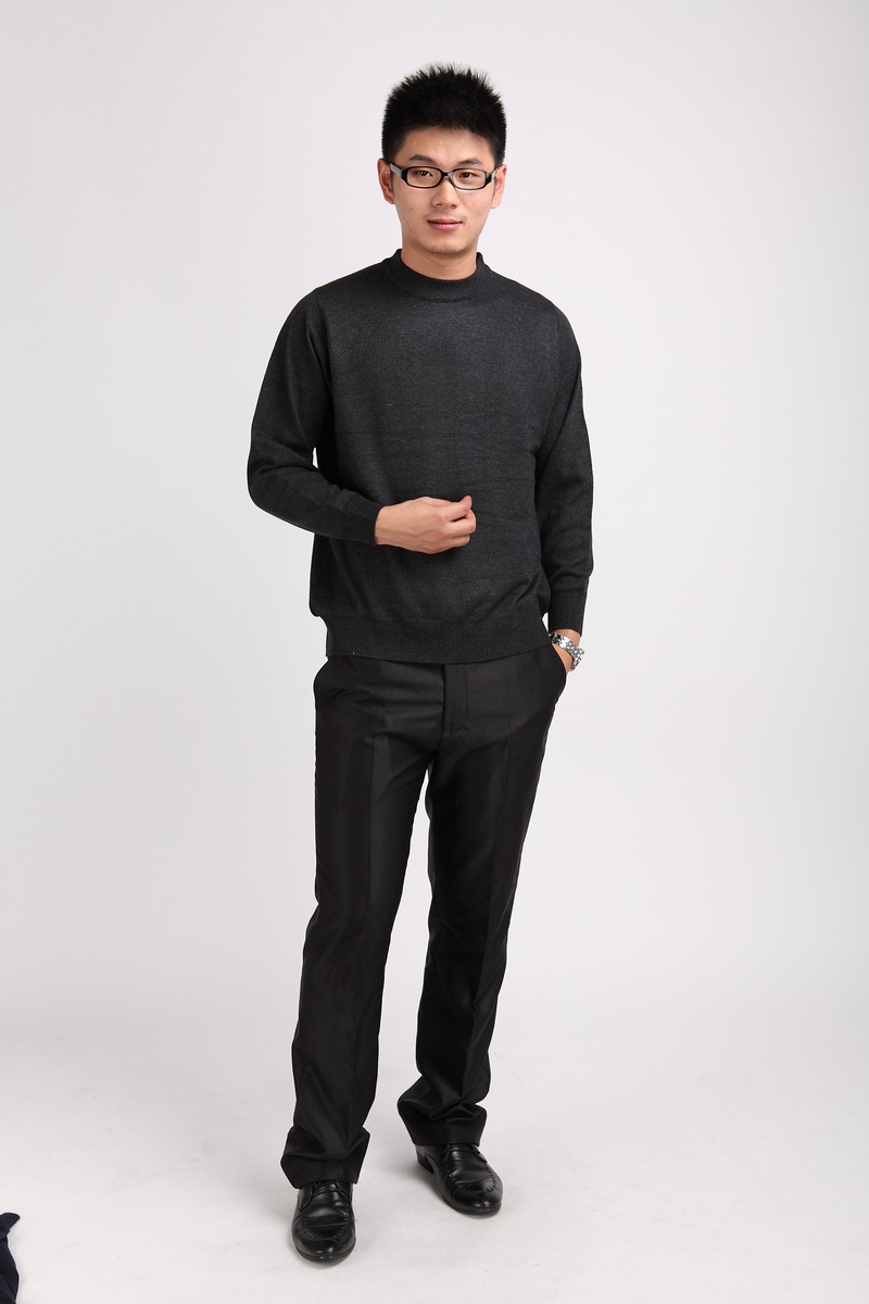 【韩版秋冬男士<em>毛衣男背心</em>加绒男士<em>针织衫</em>时尚