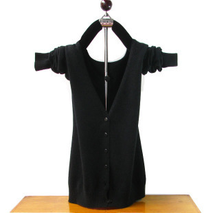 【新款<em>女士</em>羊绒衫休闲<em>开衫</em>羊绒衫<em>加肥</em>加大大款