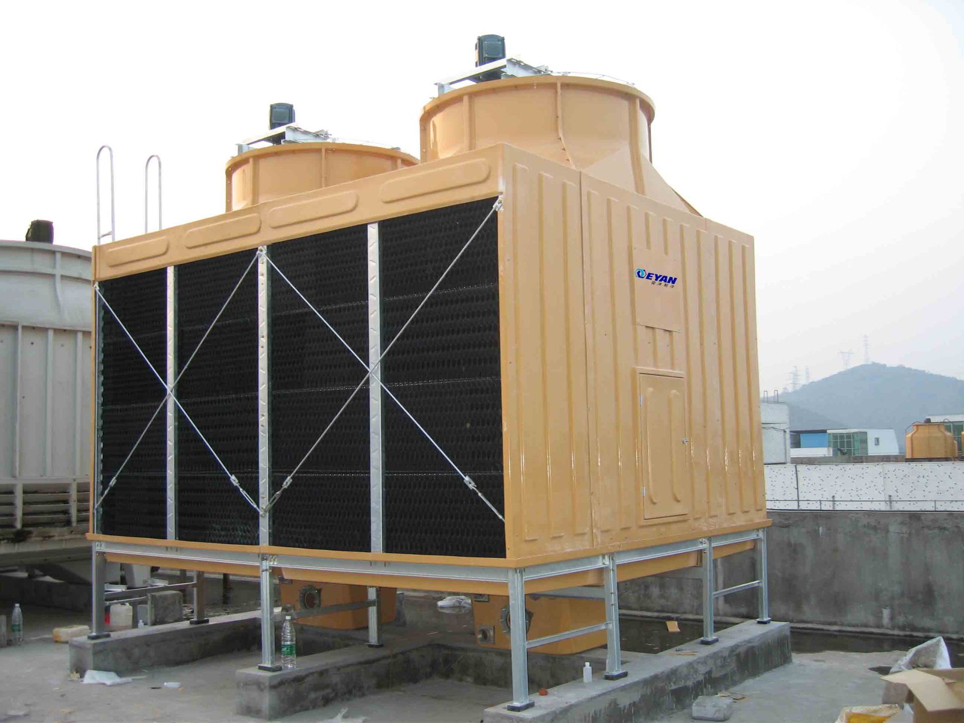 冷却塔-厂家生产 环保设备 圆形逆流冷却塔 方
