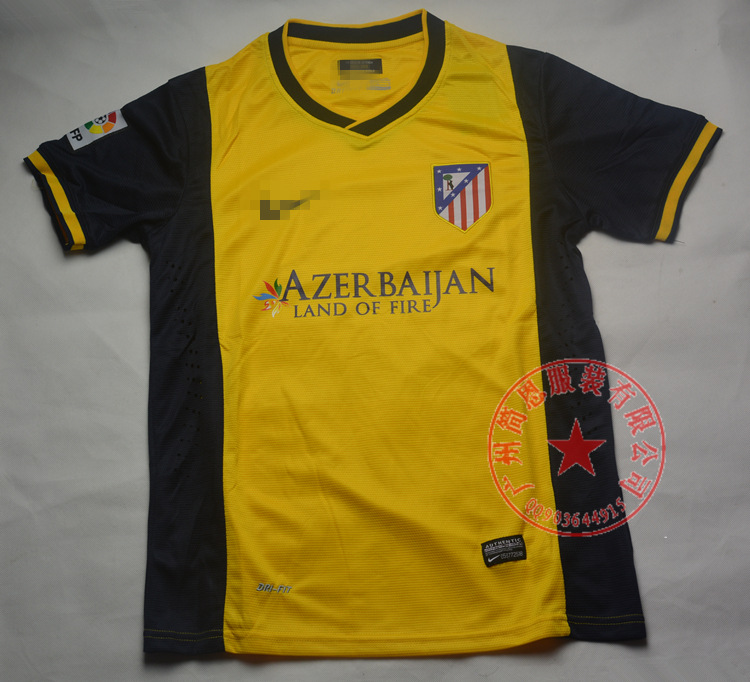 【校园代理 马竞客场短袖球衣13-14赛季 马德