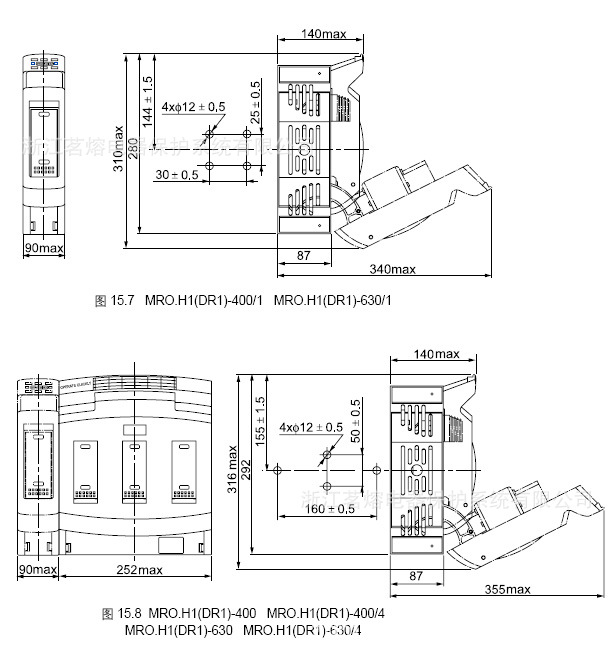 DR1-400 630基础参数