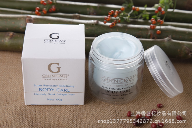 千草漢方纖柔美腹霜100G減肥膏收腹霜苗條霜產後減肥瘦身去橘皮工廠,批發,進口,代購