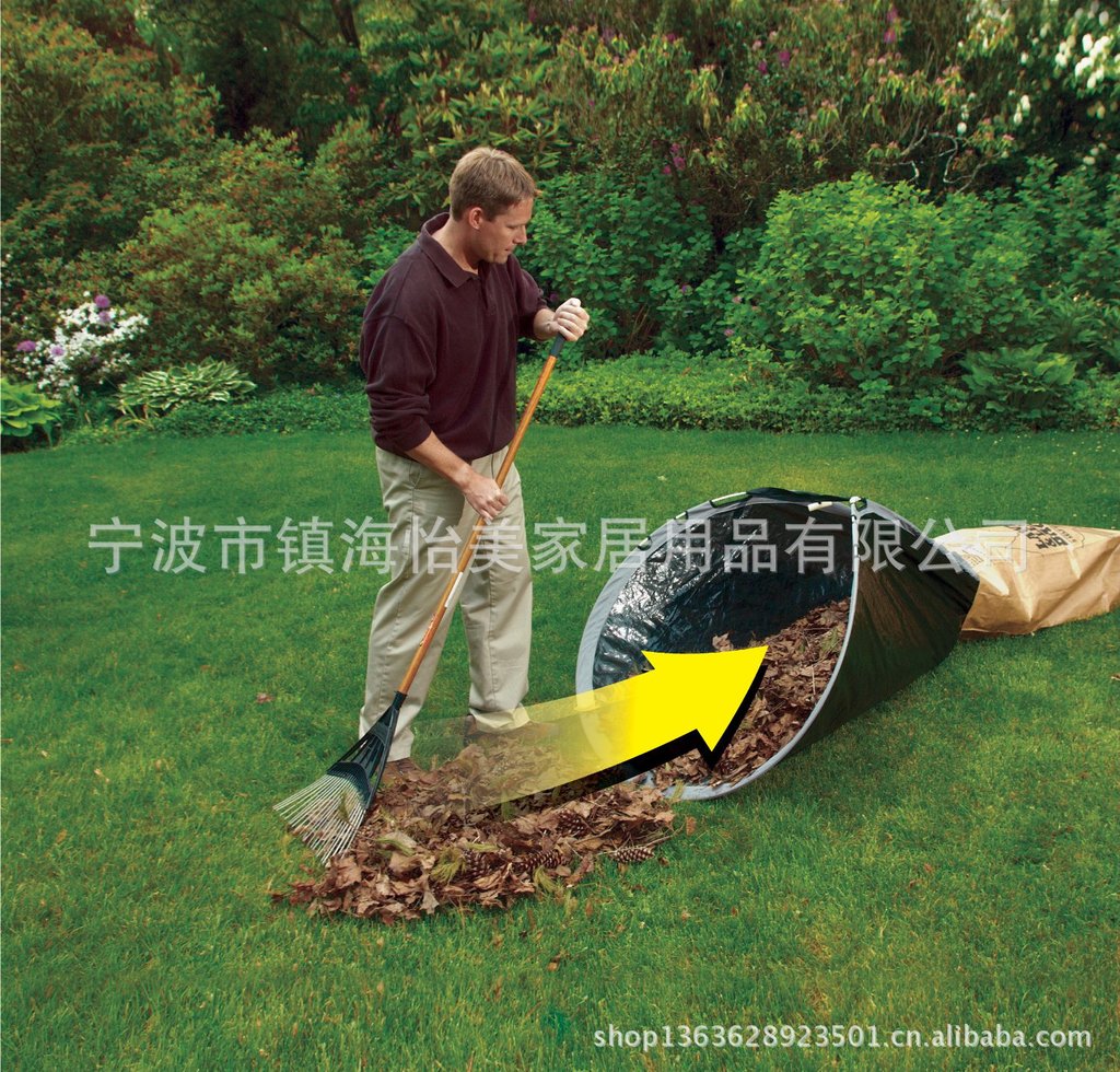 树叶收集垫,花园树叶收集器,花园袋,lawn clean-up tool