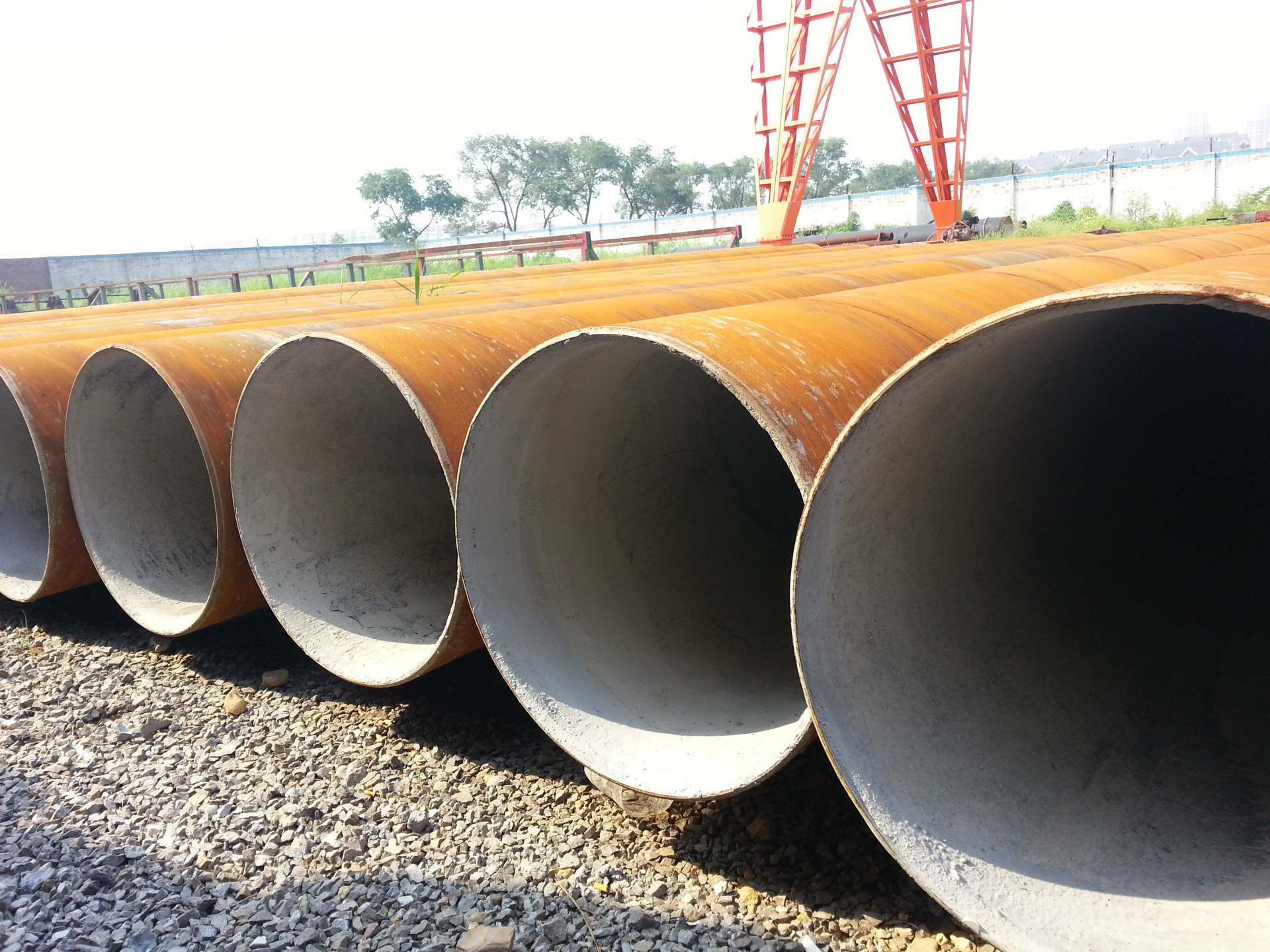 【硬格重防腐保温管道,3pe 2pe fbe 水泥沙浆衬