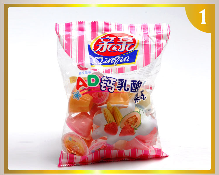 亲亲果冻 ad钙乳酸果冻 20g 10斤