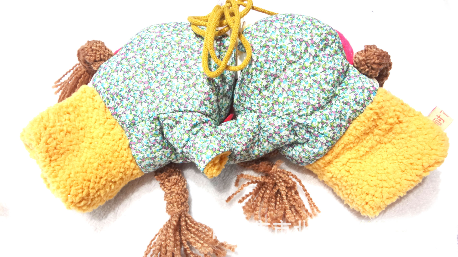 义乌厂家 直销 耐而美 可爱美女头手套 卡通 保