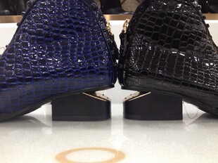 单靴、棉靴-<em>美邑</em>时尚真皮<em>女鞋</em>冬季新款个性小