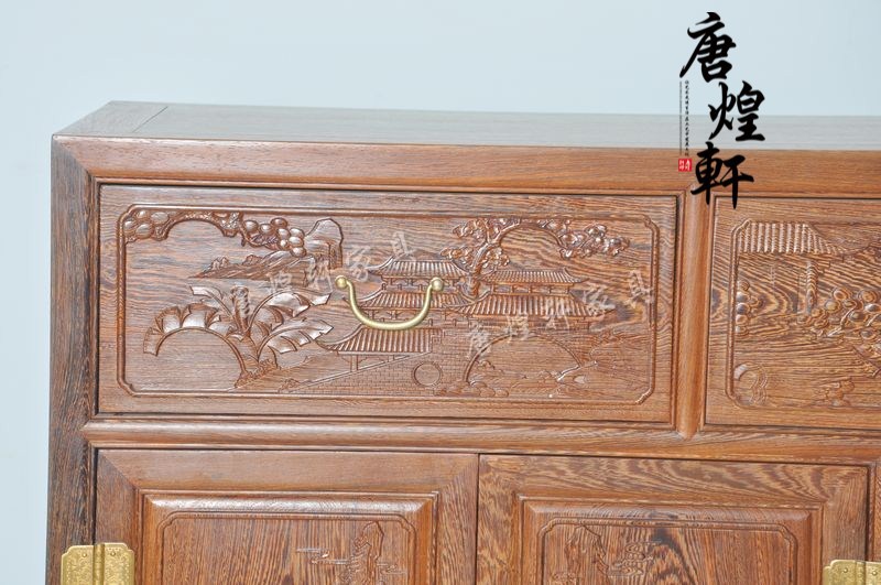 鸡翅木六斗柜 (12)