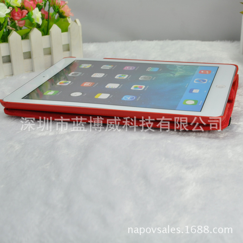 APPLE iPad Air  360度旋轉帶休眠皮套 PC