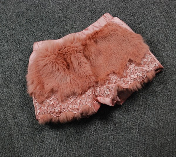 欧洲站2013秋<em>冬装</em>新款<em>女装</em>兔毛蕾丝拼接白鸭