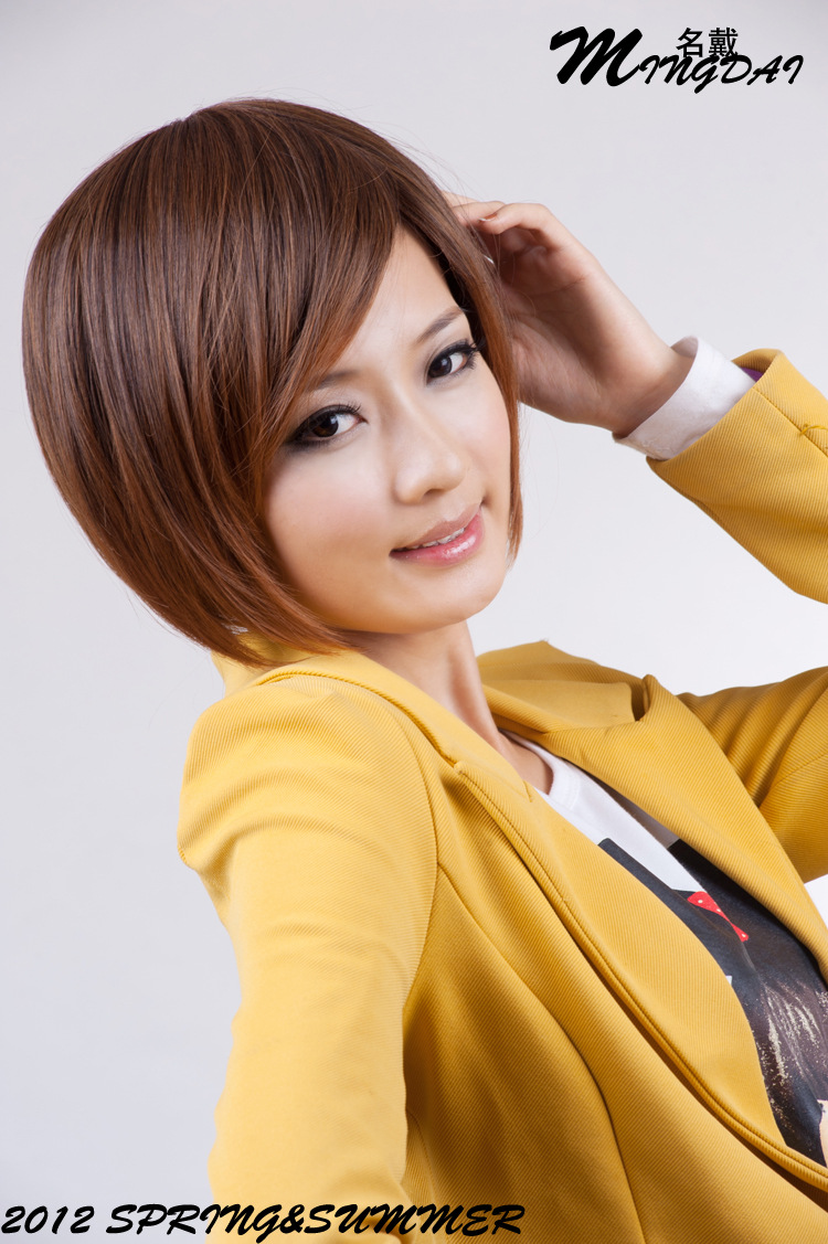假发-假发bobo头<em>短发型女</em>沙宣jiafa蓬松帅气新