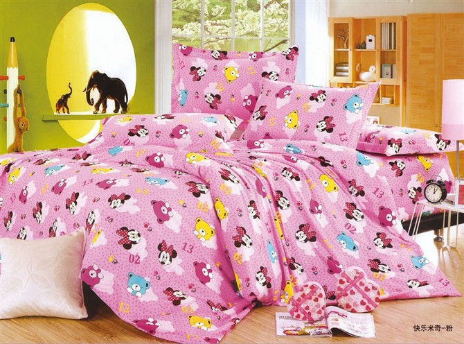 热销印花布料 涂料印染 纯棉斜纹布 批发布料-