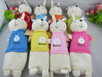 韓國卡通毛絨Metoo咪兔筆袋 多功能創意學生筆袋批發