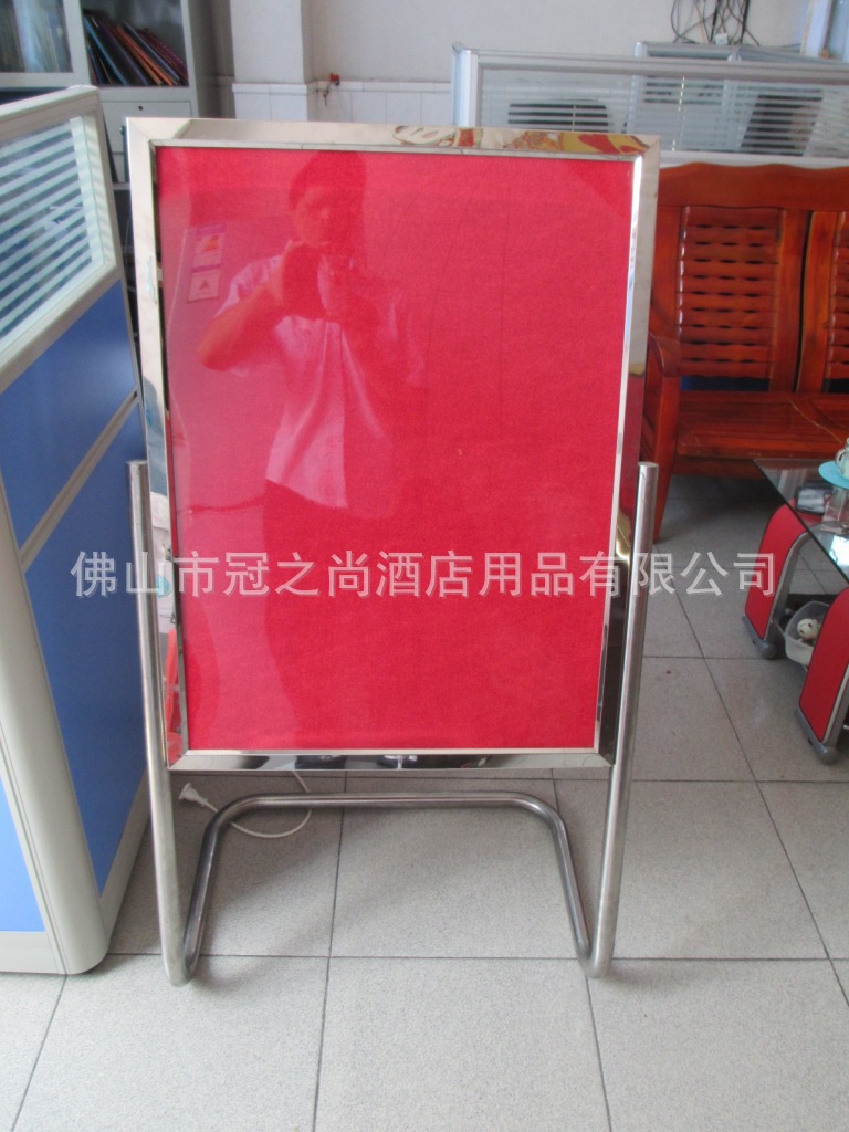 【【现货供应】P-1B 方形不锈钢广告牌 L脚指