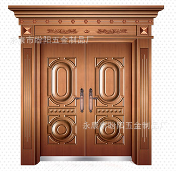 PY-101喜庆年华双开门（仿真铜5号）