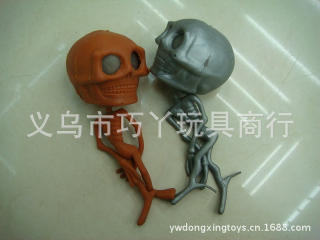 骷髅头加身体