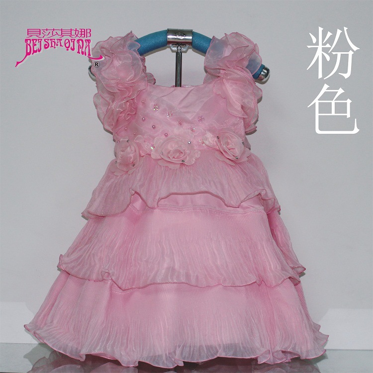 兒童公主婚紗裙