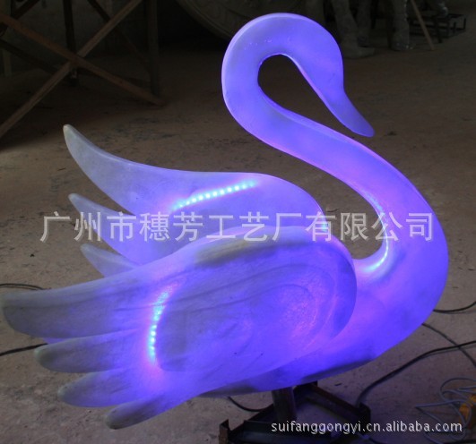 树脂天鹅2