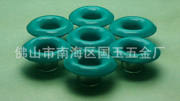 【厂家自产 环保喷漆鸡眼、帆圈,五金之都规格