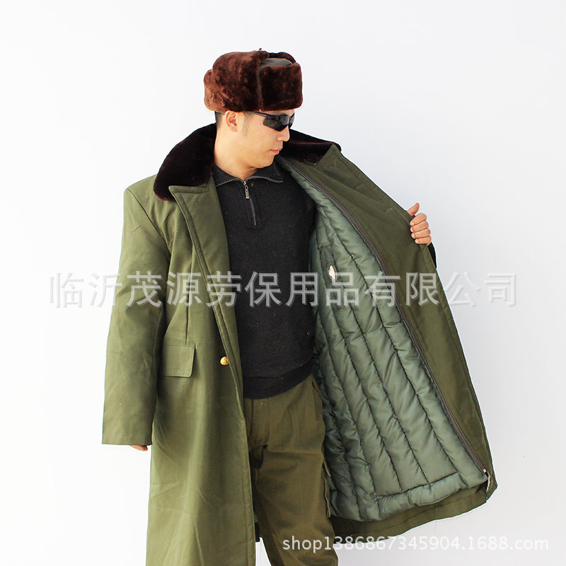 批发<em>采购</em>男式棉衣-厂家批发保安物业加厚防寒