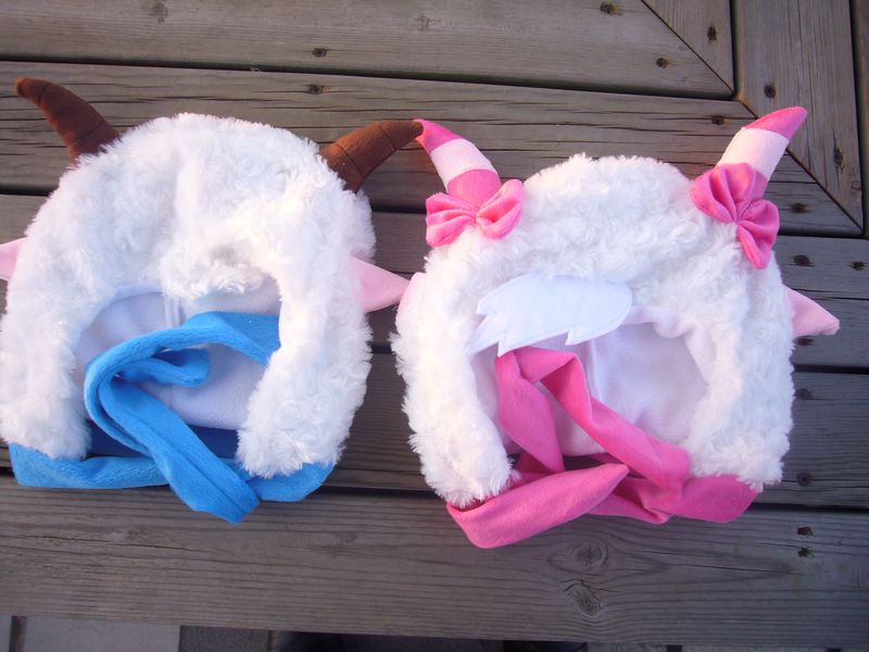 【毛绒<em>卡通</em>冬款美羊羊<em>儿童</em>喜羊羊<em>帽子</em>头套小额