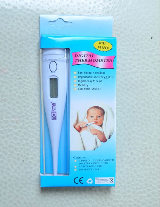 BL-7号软头电子体温计 婴儿电子体温计 数字体