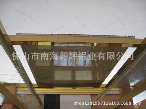 大理石铝蜂窝板吊顶