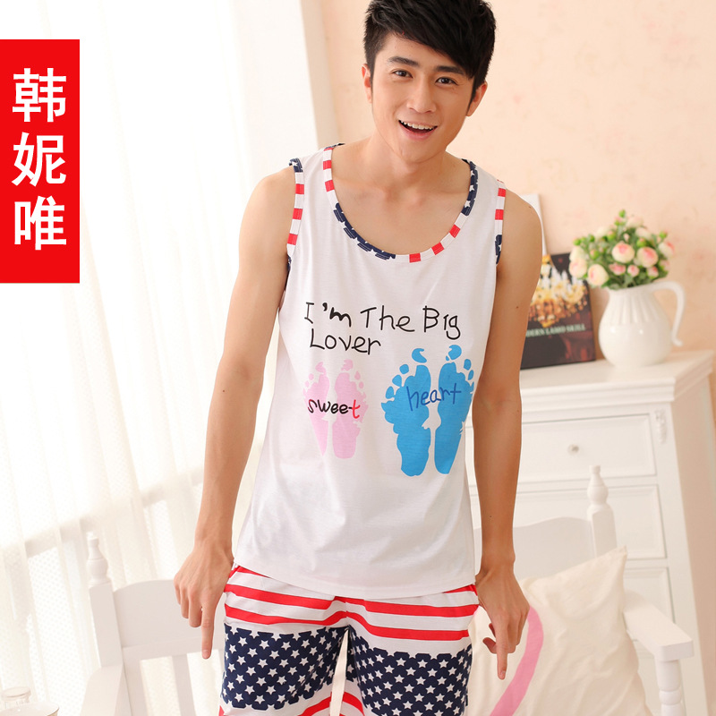 库存外贸尾单日单<em>男款夏</em>款<em>睡衣</em>家居服套装 25