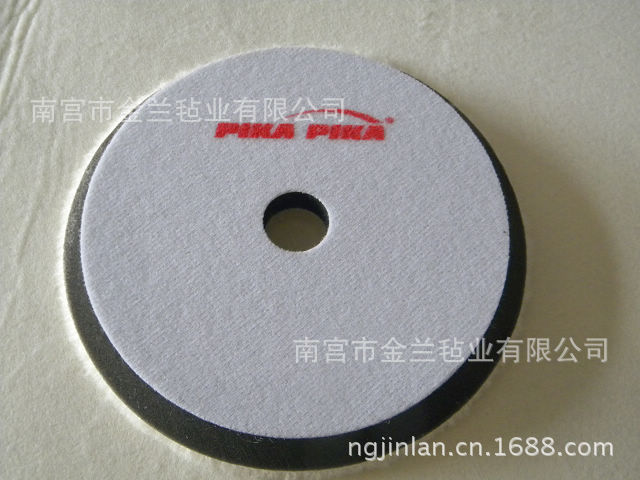 汽车抛光羊毛球 厂家汽车抛光羊毛球 毛线球 3m 单面双面 出口欧美 阿高清图片
