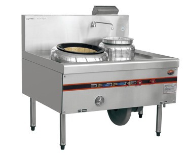 节能港式单炒单尾炒炉