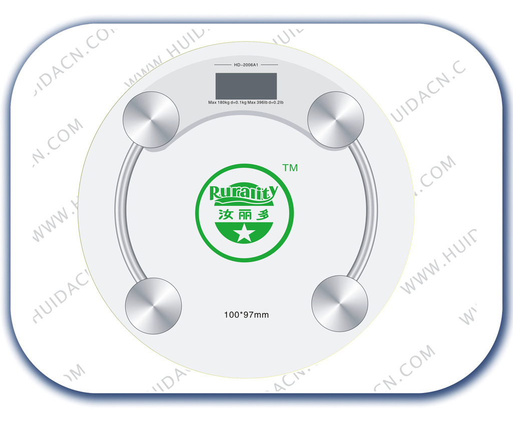 超低价供应圆形电子体重秤 家用人体秤 超准健