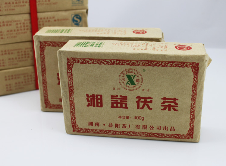 湖南黑茶/湘益茯茶2011年400g伏茶/安化黑茶/妙易茶庄/湘益茶厂