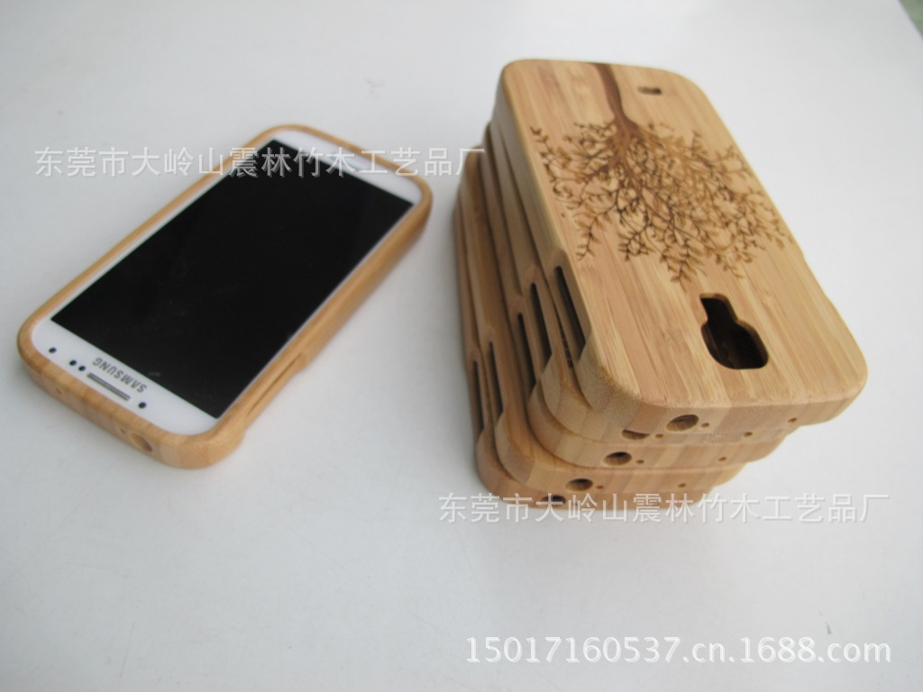 【厂家专业生产竹木环保材质苹果手机外壳 三