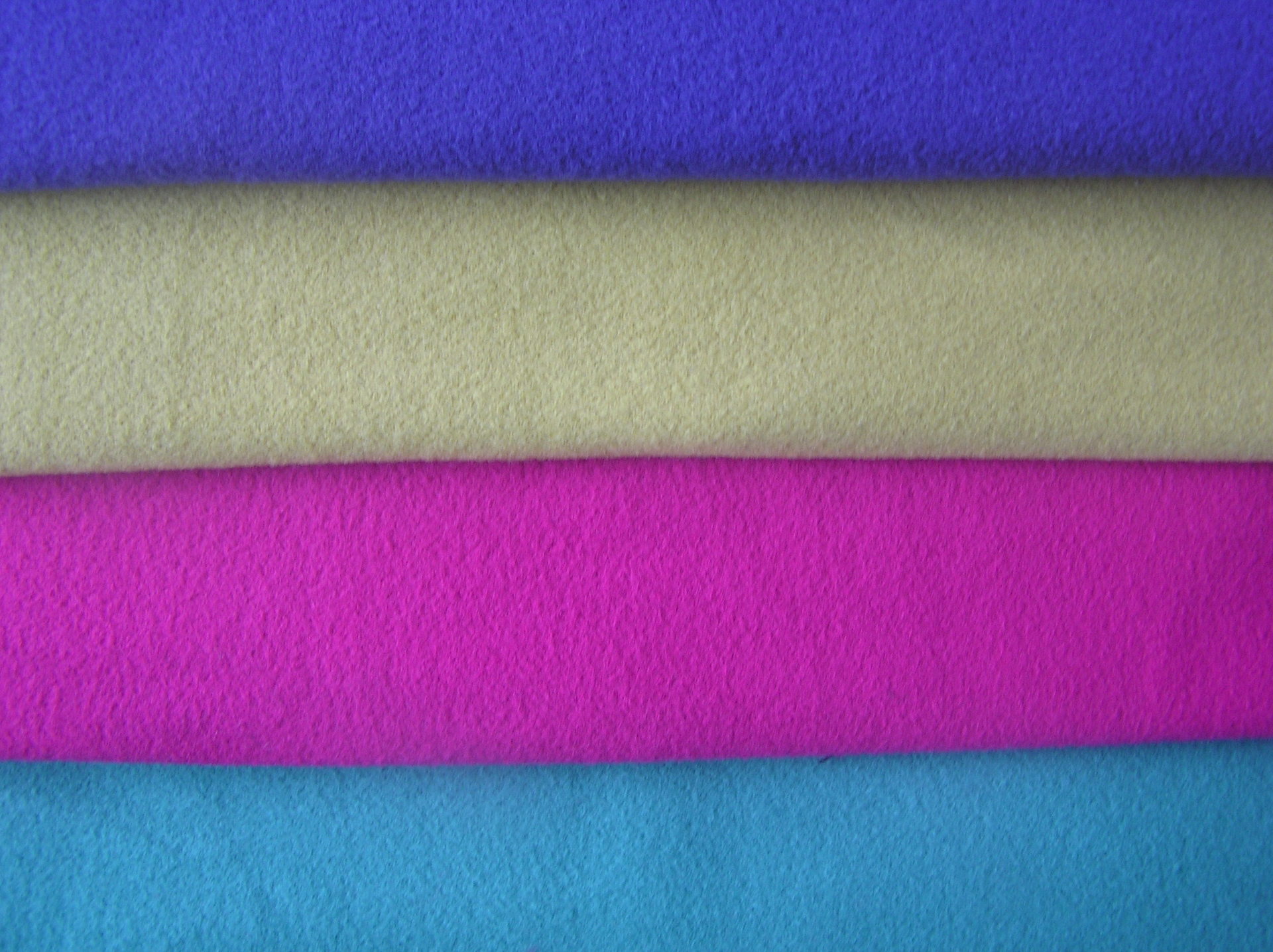 涤纶面料-580g\/m 300*300 全涤拉毛布成品,罐