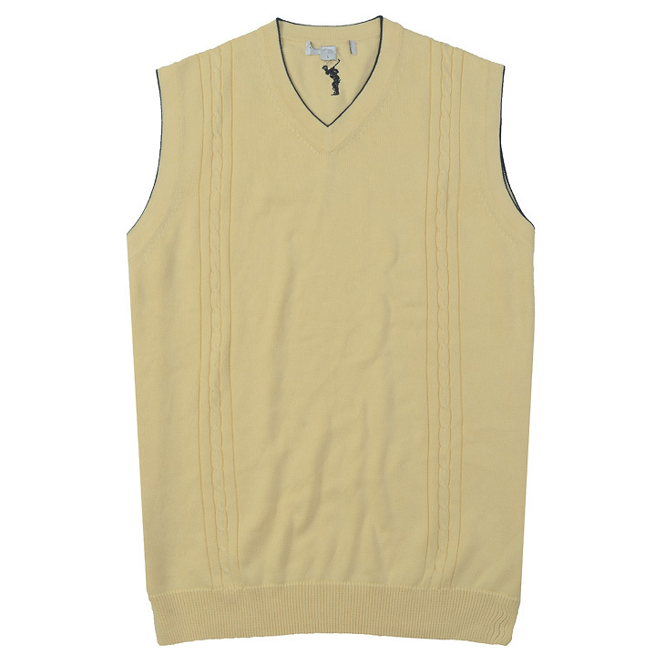 【外贸男装 英伦<em>男马甲</em>纯棉V领休闲针织衫无袖