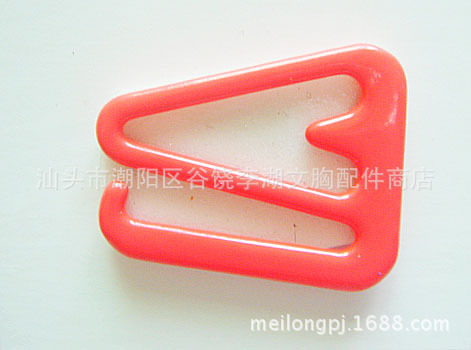 【尼龙包胶扣 内衣调节扣 <em>肩带扣</em> <em>文胸</em>配件【一