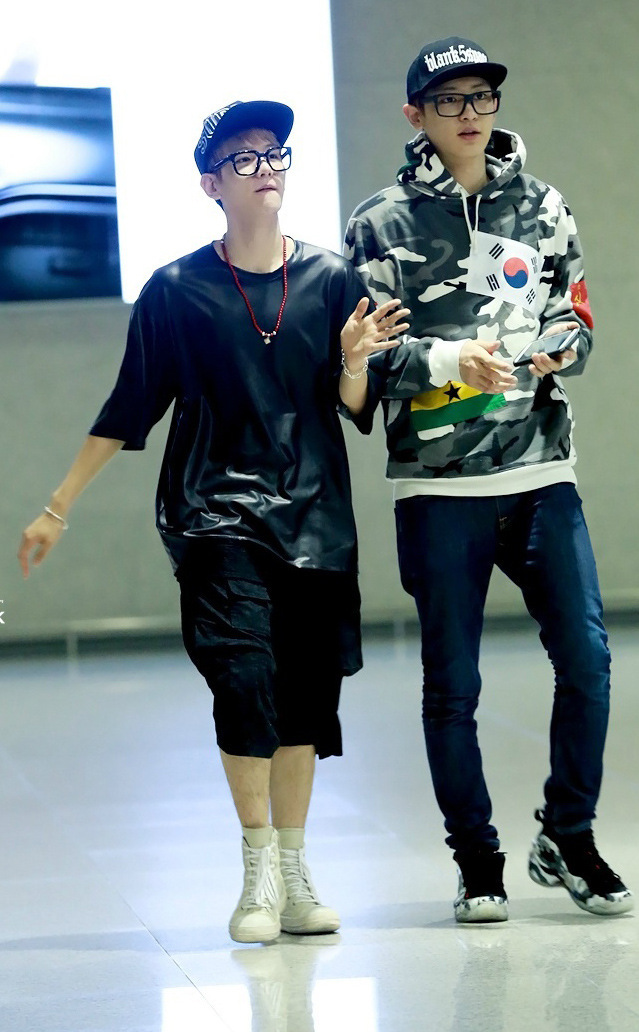 批发采购情侣装-EXO朴灿烈 鹿晗 Dara明星同