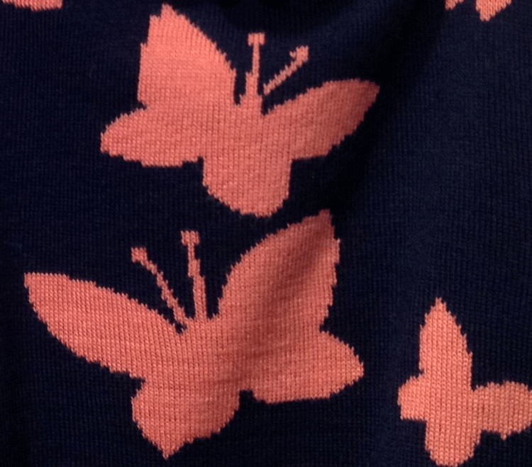 【2013冬季韩版蝴蝶<em>图案</em>针织<em>毛衣</em>线衫爆款女