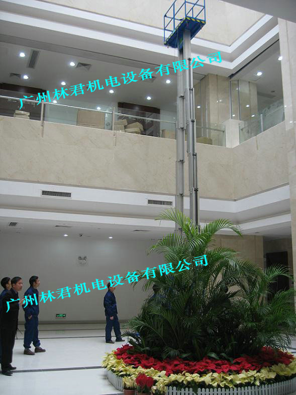 双柱式铝合金升降�?4