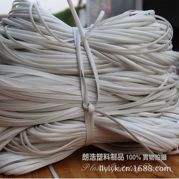 塑料棒、塑料条-厂家直销塑料仿藤编织材料 发