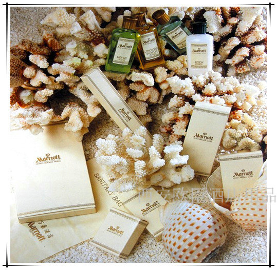 【盒装酒店一次性用品 酒店消耗品旅行套装 酒