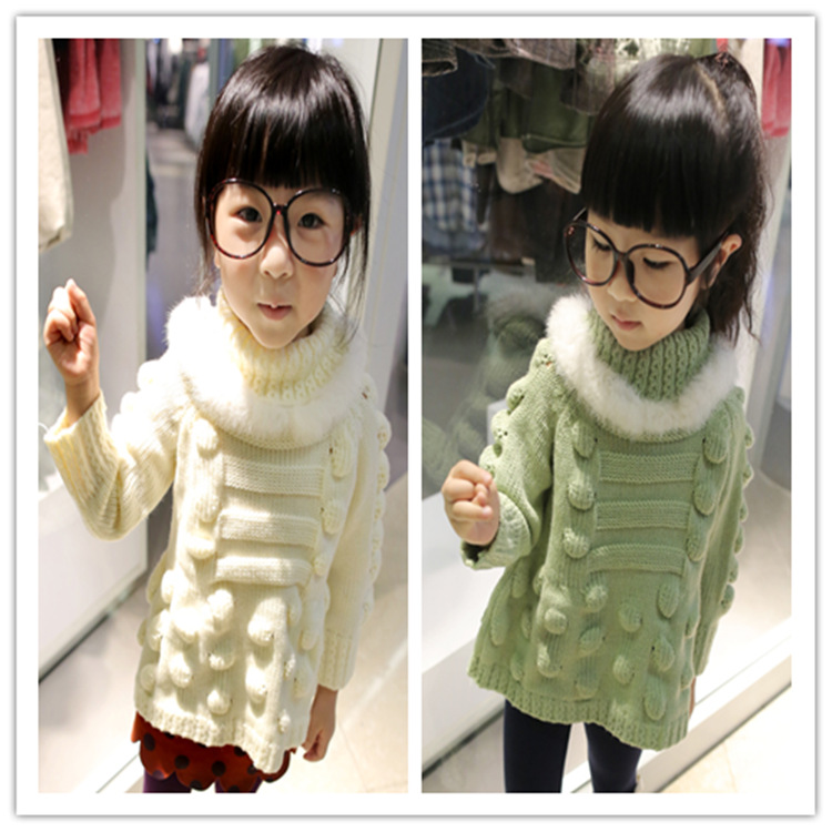 【捣蛋鬼童装批发<em>2014冬装</em>新款韩版儿童高领