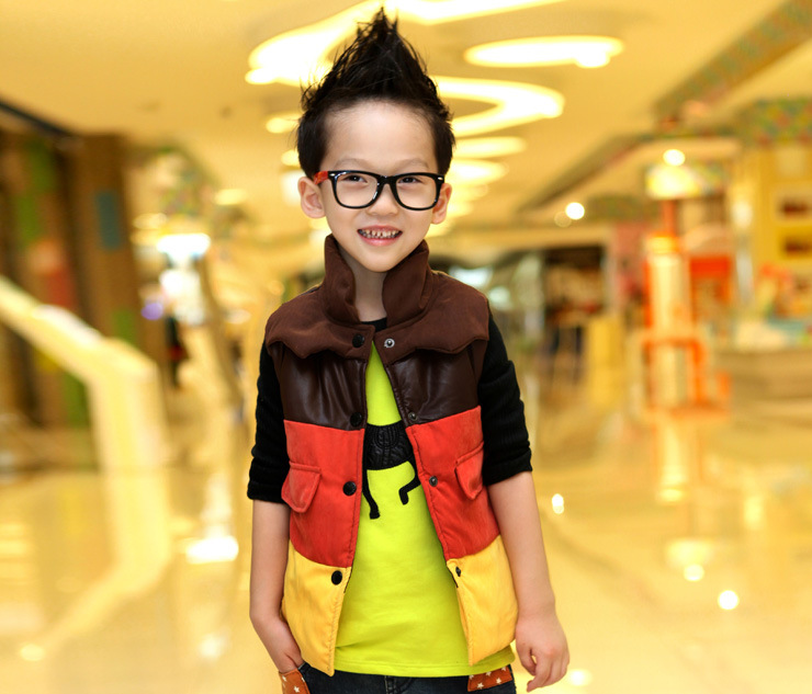 童<em>外套</em>-<em>童装</em> 冬款<em>童装</em>男童<em>加绒</em>加厚棉马甲 冬季