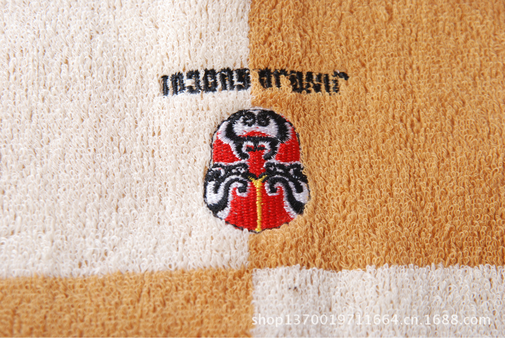 纯棉京剧脸谱毛巾  批发毛巾