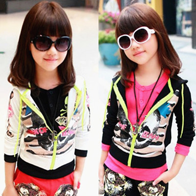 <em>童装女童外套</em>2013<em>秋装</em>畅销女衣服大童休闲韩