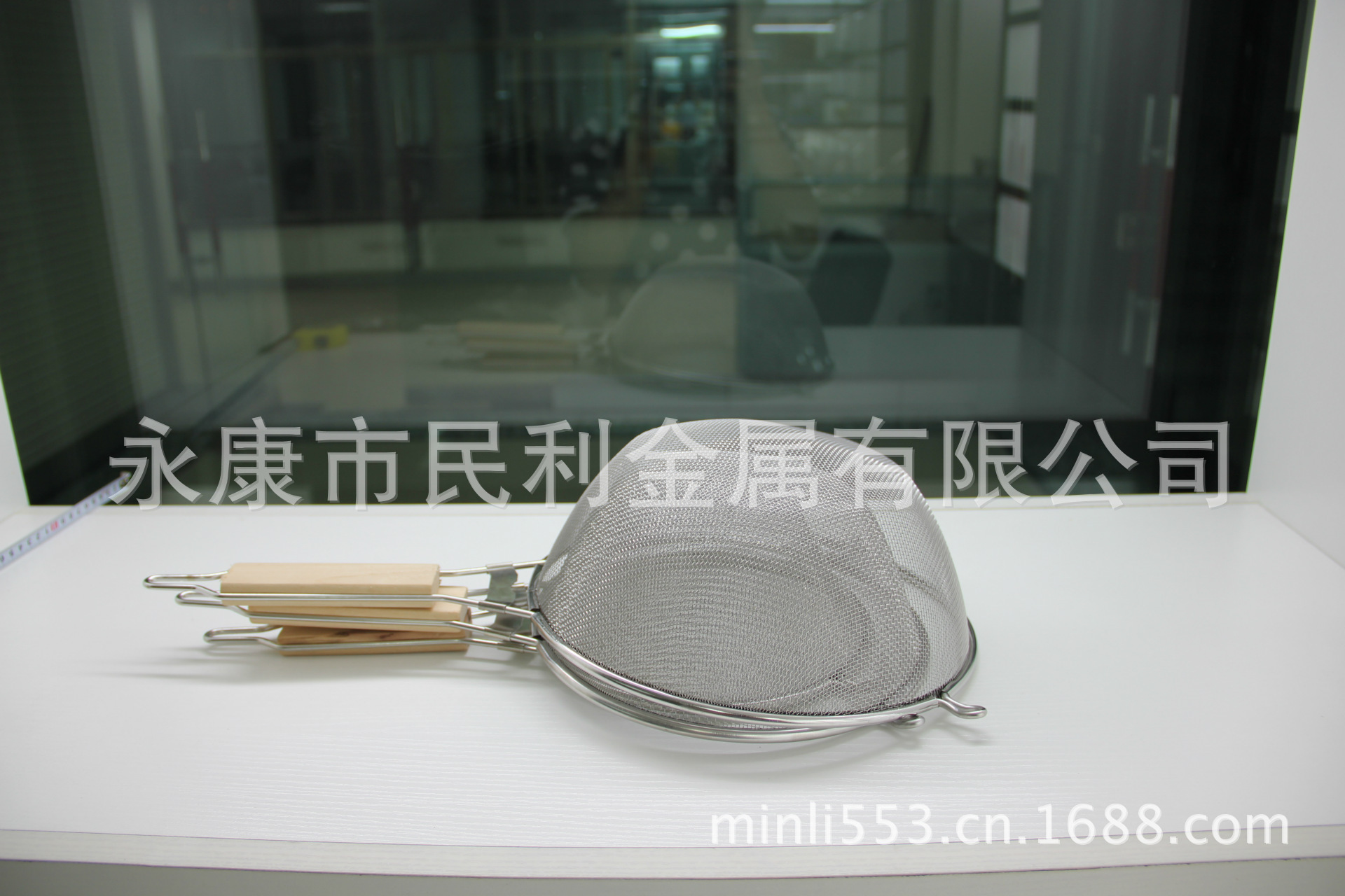 不锈钢木柄油格