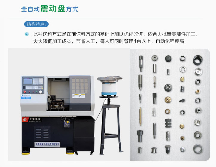 【企业集采】TS20G高速线轨数控车床，全自动数控仪表车床
