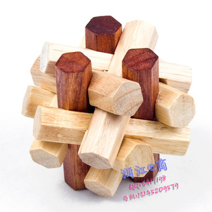 解环、解锁-新款十二<em>姐妹</em> 成人智力<em>玩具</em> 孔明锁